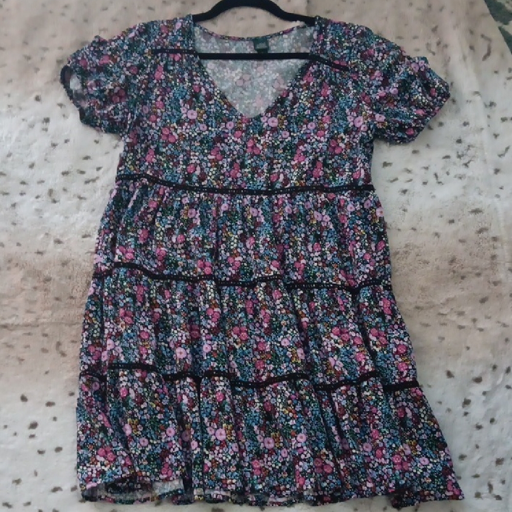 Wild Fable Floral Patterned Dress